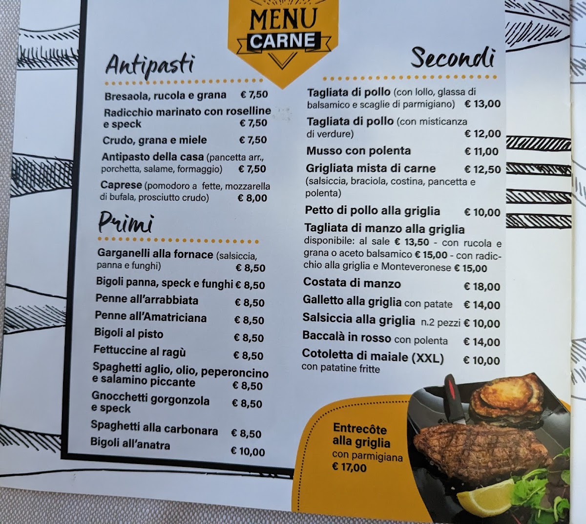 Menu Le Marachelle-1